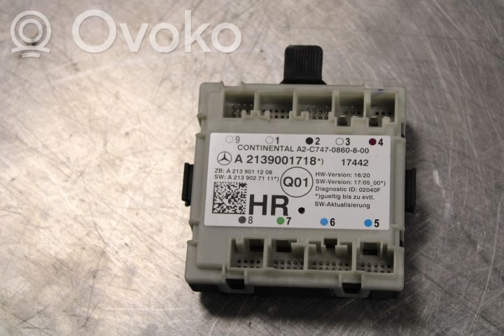 Oven ohjainlaite/moduuli   A2139001718
