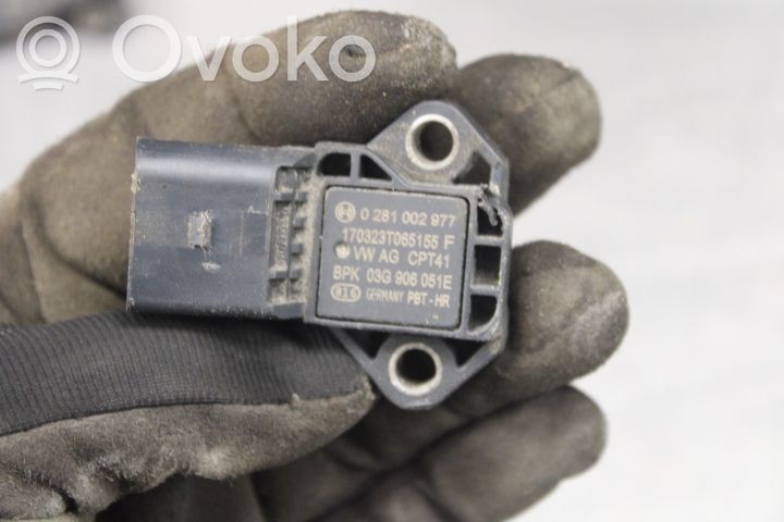 Sensor de la presión del aire   0281002977,03G906051E