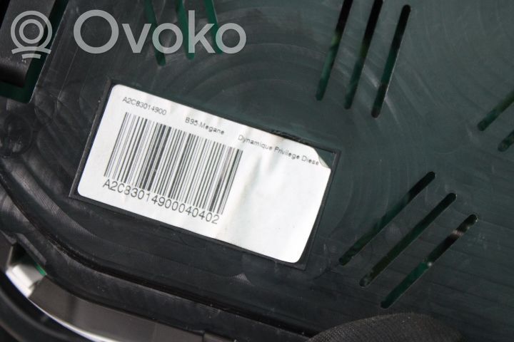 Renault Megane III Licznik / Prędkościomierz 