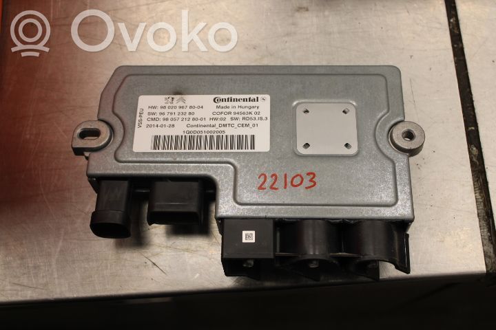 Citroen Berlingo Module de commande marche/arrêt 