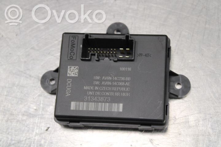 Unité de commande module de porte   31343873