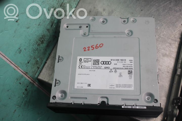 Audi A3 S3 8V Panel / Radioodtwarzacz CD/DVD/GPS 