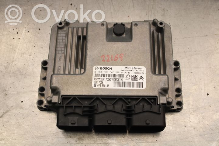 Injection control unit/module   0281030546,9807885980