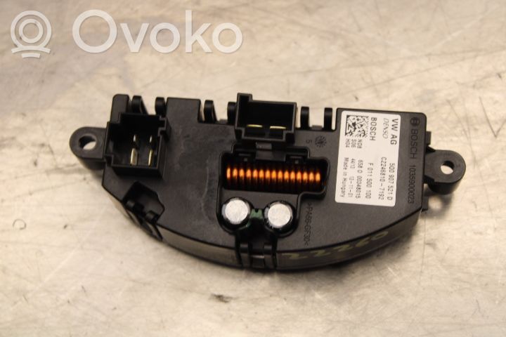 Skoda Octavia Mk3 (5E) Motor aerotermă/rezistor ventilator 