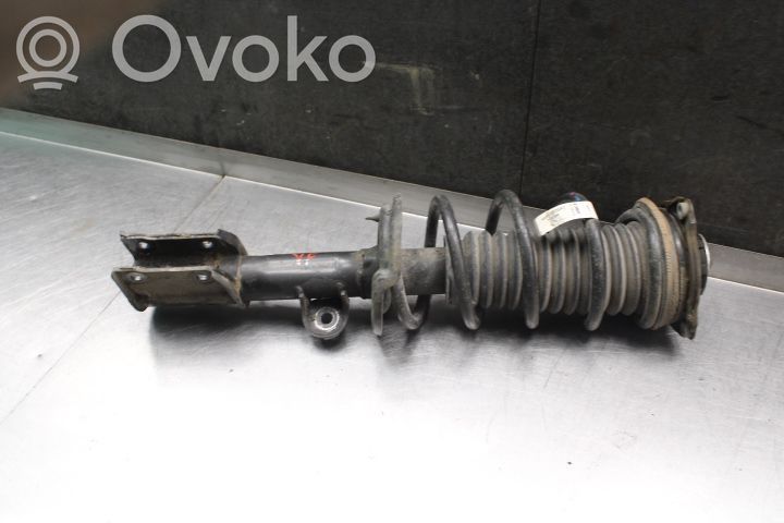 Amortiguador delantero con muelle espiral