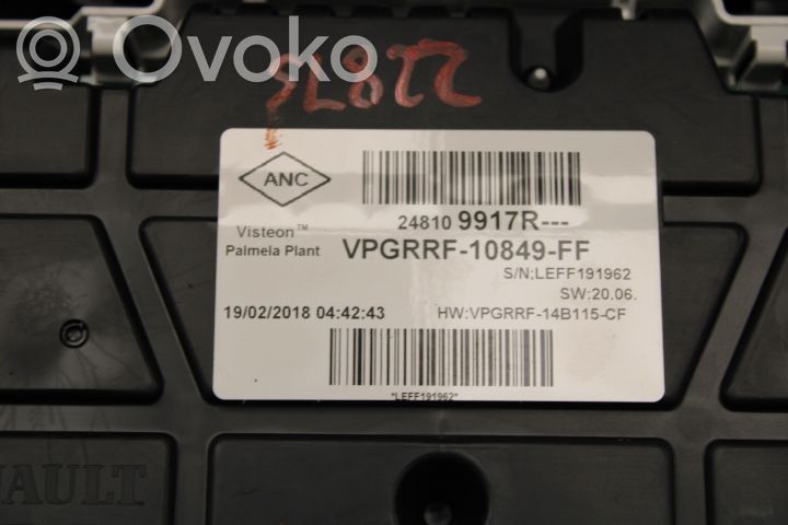 Renault Clio IV Licznik / Prędkościomierz 