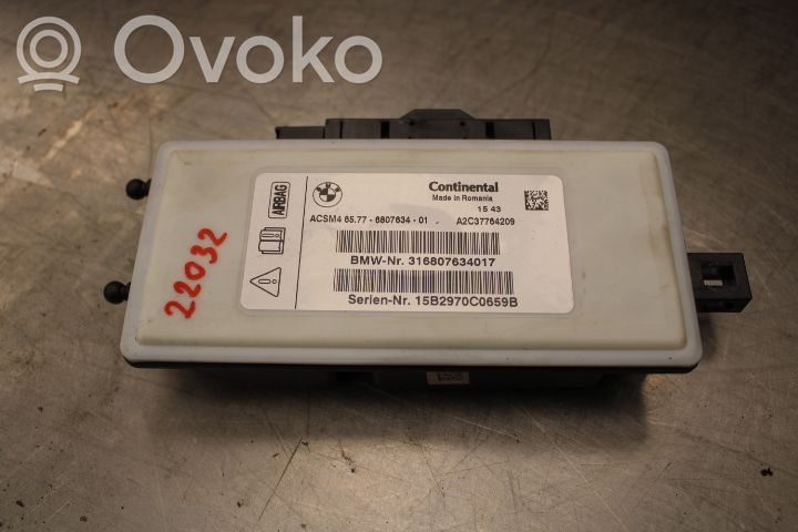 BMW 5 F10 F11 Sterownik / Moduł Airbag 
