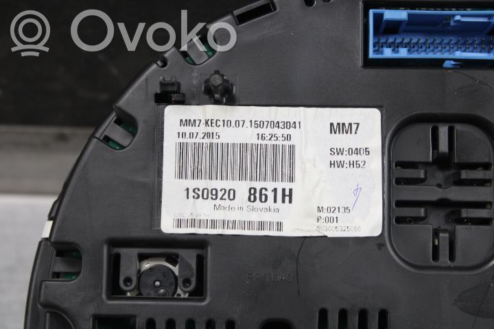 Geschwindigkeitsmesser Cockpit   1S0920861H