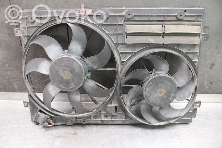 Volkswagen PASSAT B7 Suport ventilator radiator 