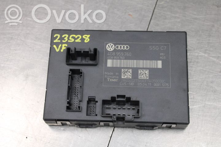 Audi A7 S7 4G Module de commande de siège 