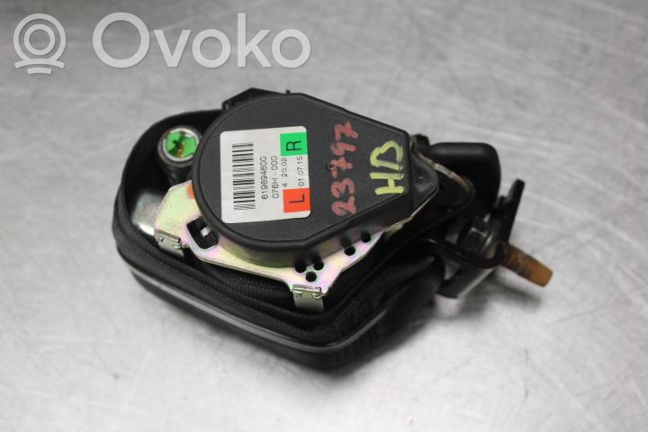 Volvo V40 Cross country Cintura di sicurezza posteriore 