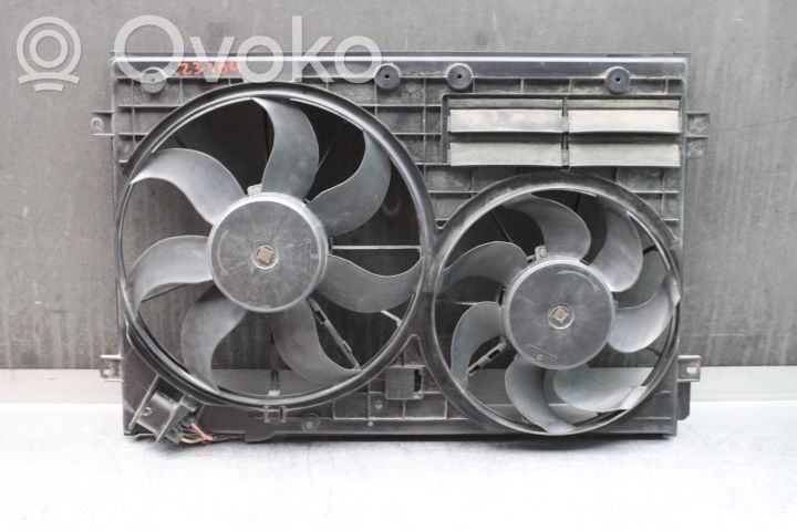 Volkswagen PASSAT B7 Ventilator electric răcire radiator 