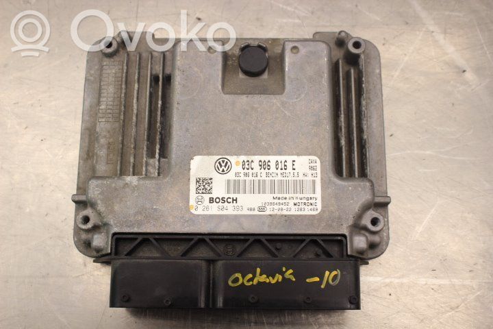Unité de commande / module d'injection   03C906016E,0261S04393