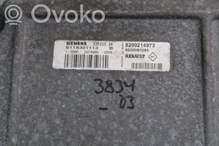 Unidad de control/módulo de la inyección   8200214973
