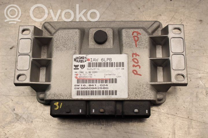 Unité de commande / module d'injection   9659580780,16707154,IAW6JPB