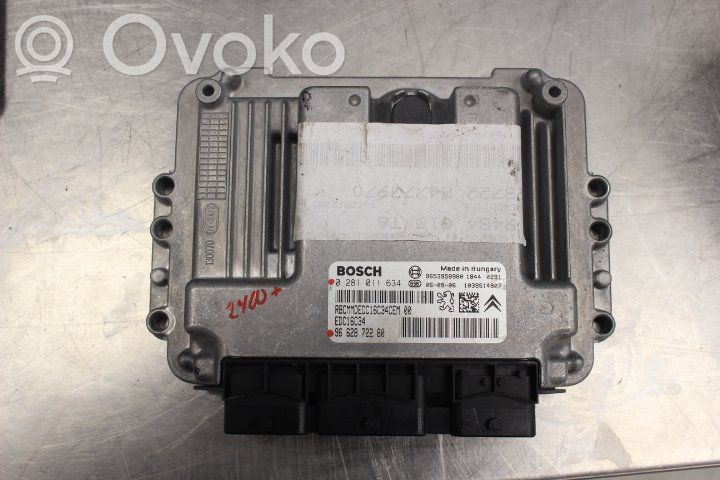 Unité de commande / module d'injection   9662872280,0281011634