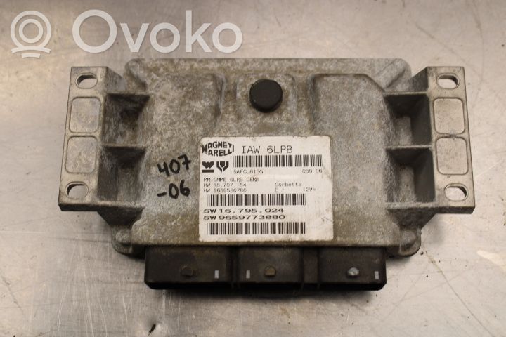 Peugeot 407 Injection control unit/module 
