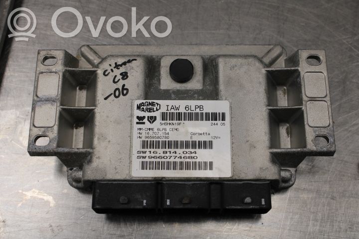 Citroen C8 Sterownik / moduł wtrysku 
