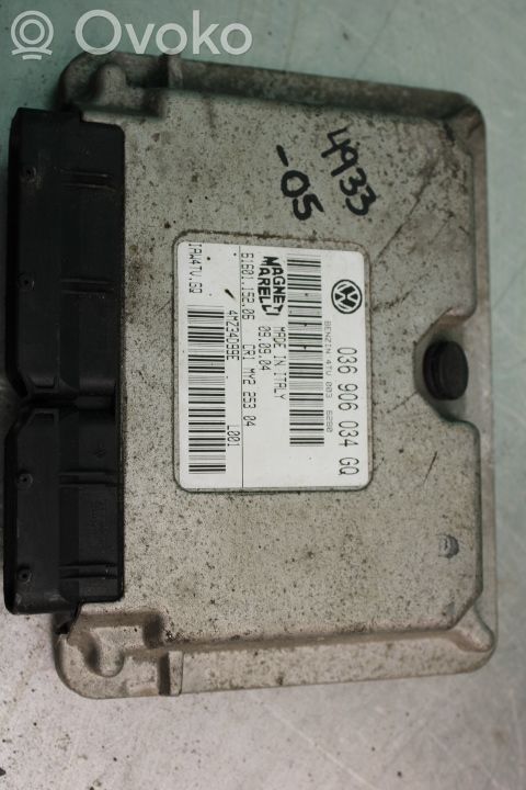 Unité de commande / module d'injection   036906034GQ