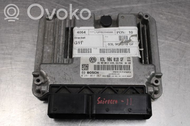 Unité de commande / module d'injection   03L906018GF
