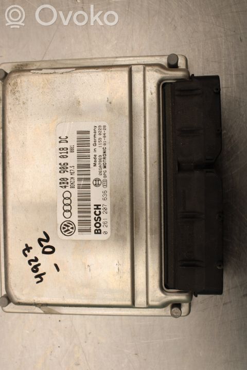 Unité de commande / module d'injection   4B0906018DC,0261207636