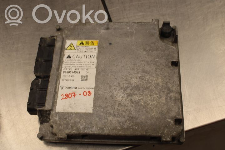 Unidad de control/módulo de la inyección   8980574073