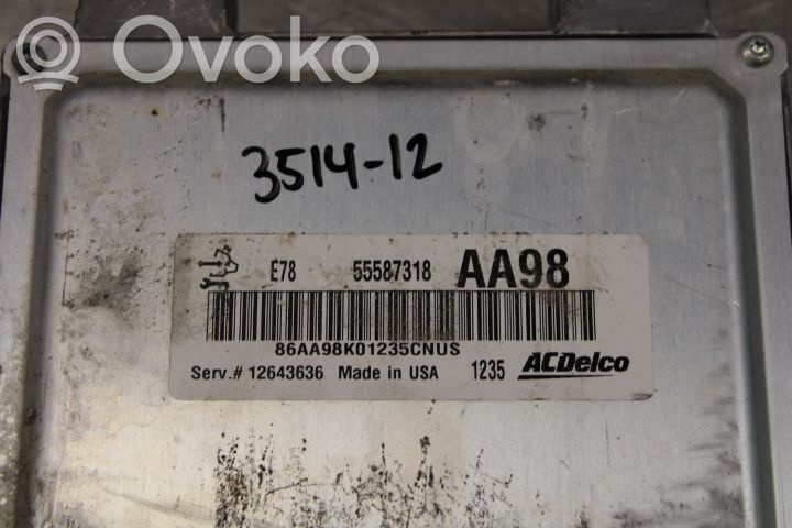 Unité de commande / module d'injection   55587318