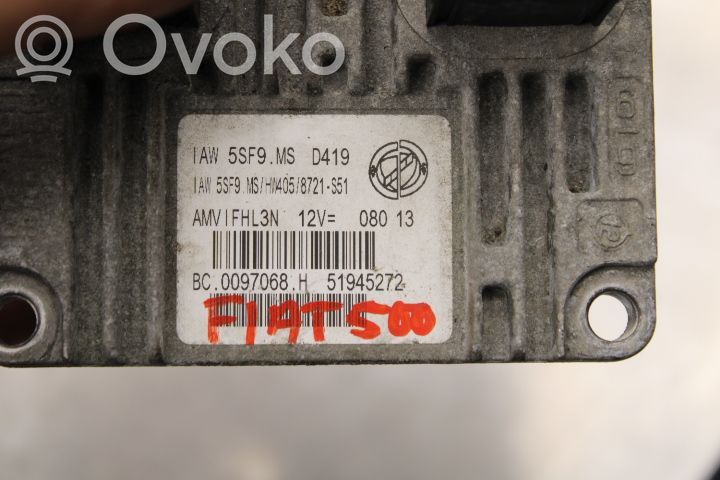 Fiat 500X Unitate/modul comandă injecție 