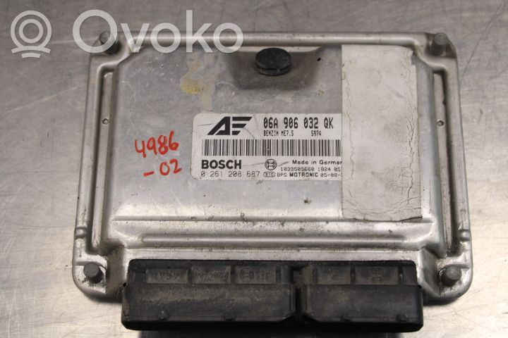 Unité de commande / module d'injection   0261208687,06A906032QK