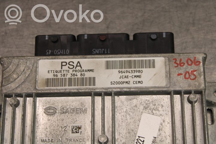 Injection control unit/module   9658738480