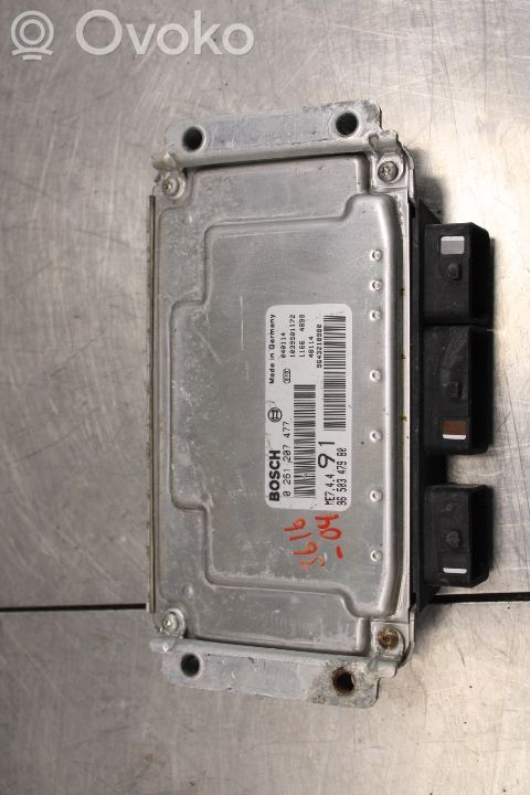 Unité de commande / module d'injection   0261207477,9650347980