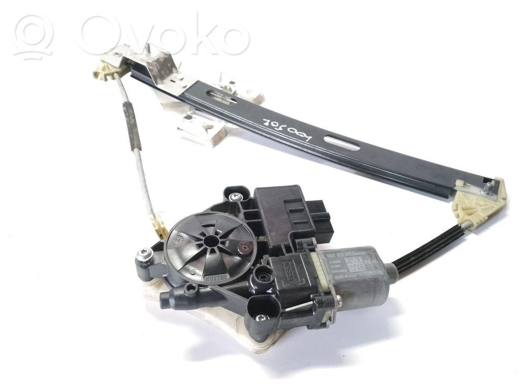 Seat Leon (5F) Mechanizm podnoszenia szyby tylnej bez silnika 