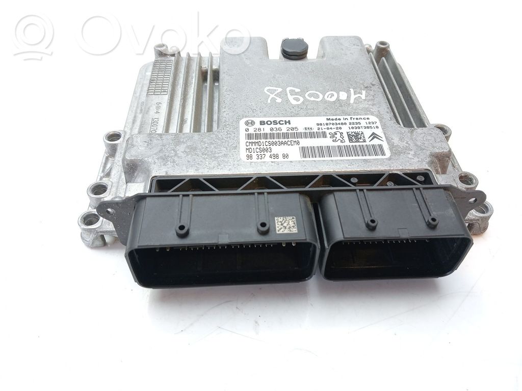 Toyota Proace Engine control unit/module 