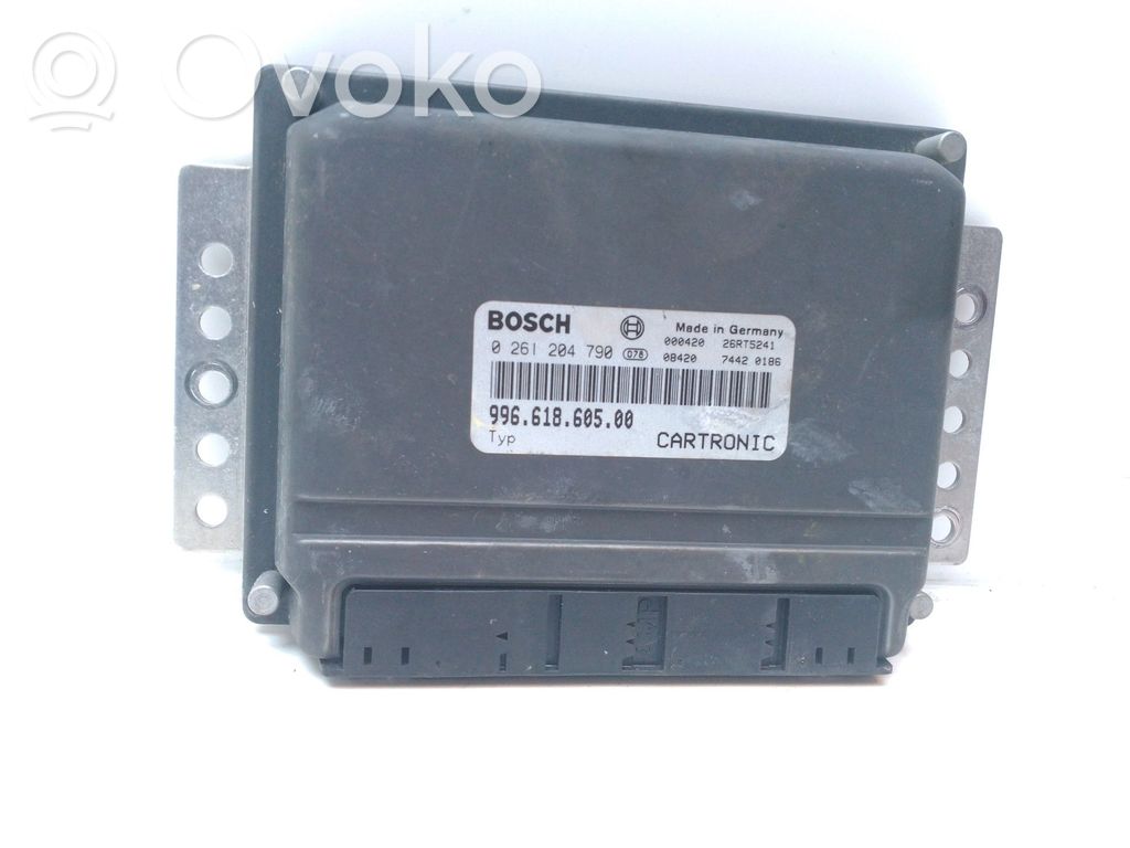 Porsche Boxster 986 Unidad de control/módulo del motor 