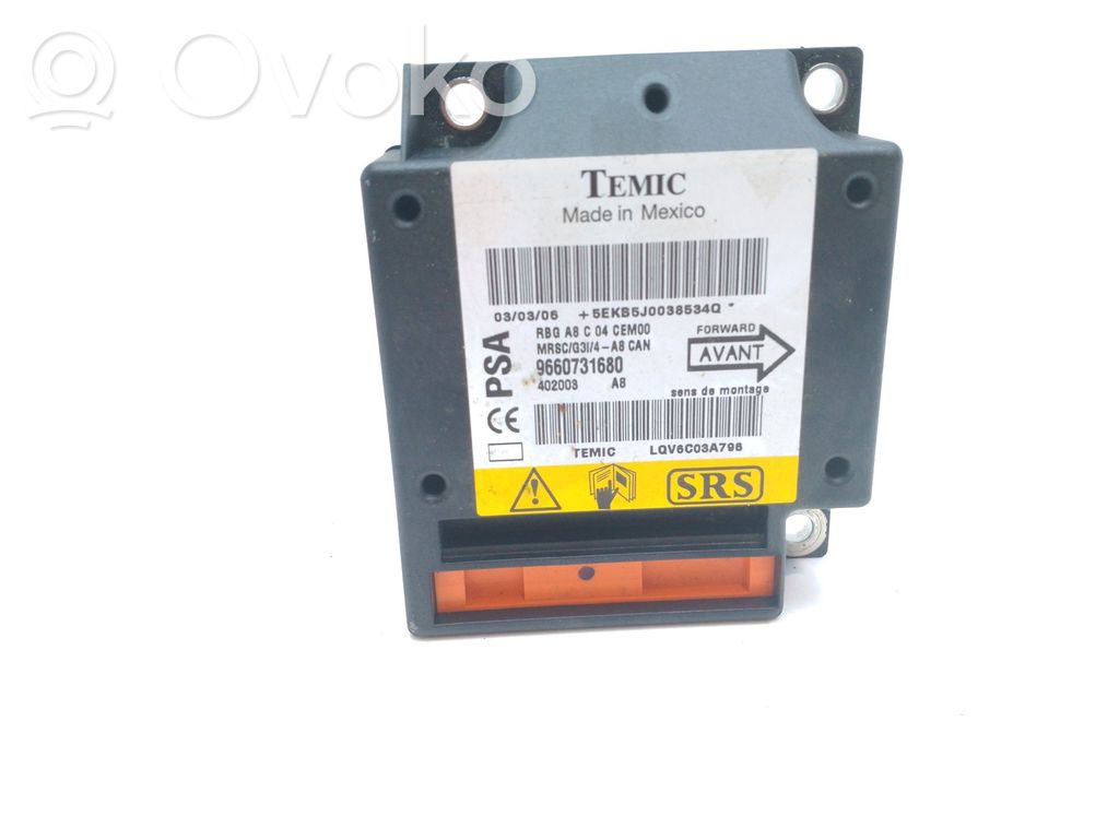 Citroen C3 Airbag control unit/module 