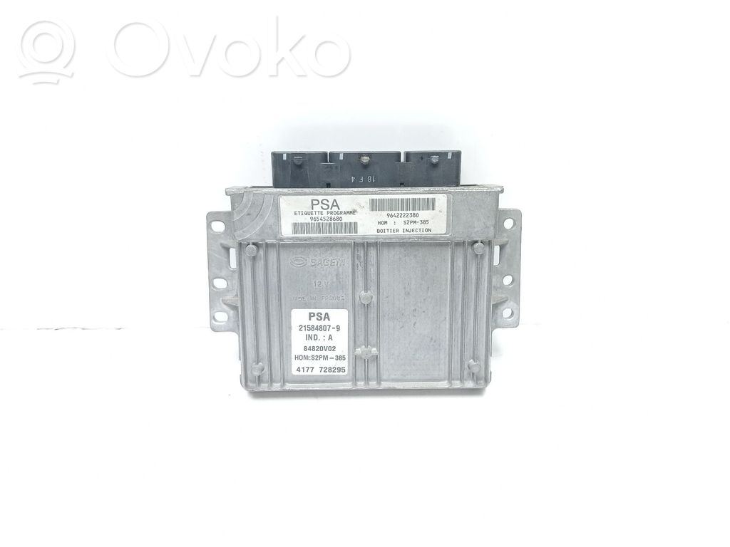 Citroen C2 Engine control unit/module 