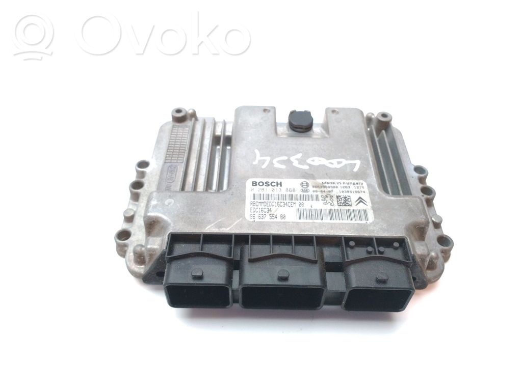 Engine control unit/module   9663755480,EDC16C34