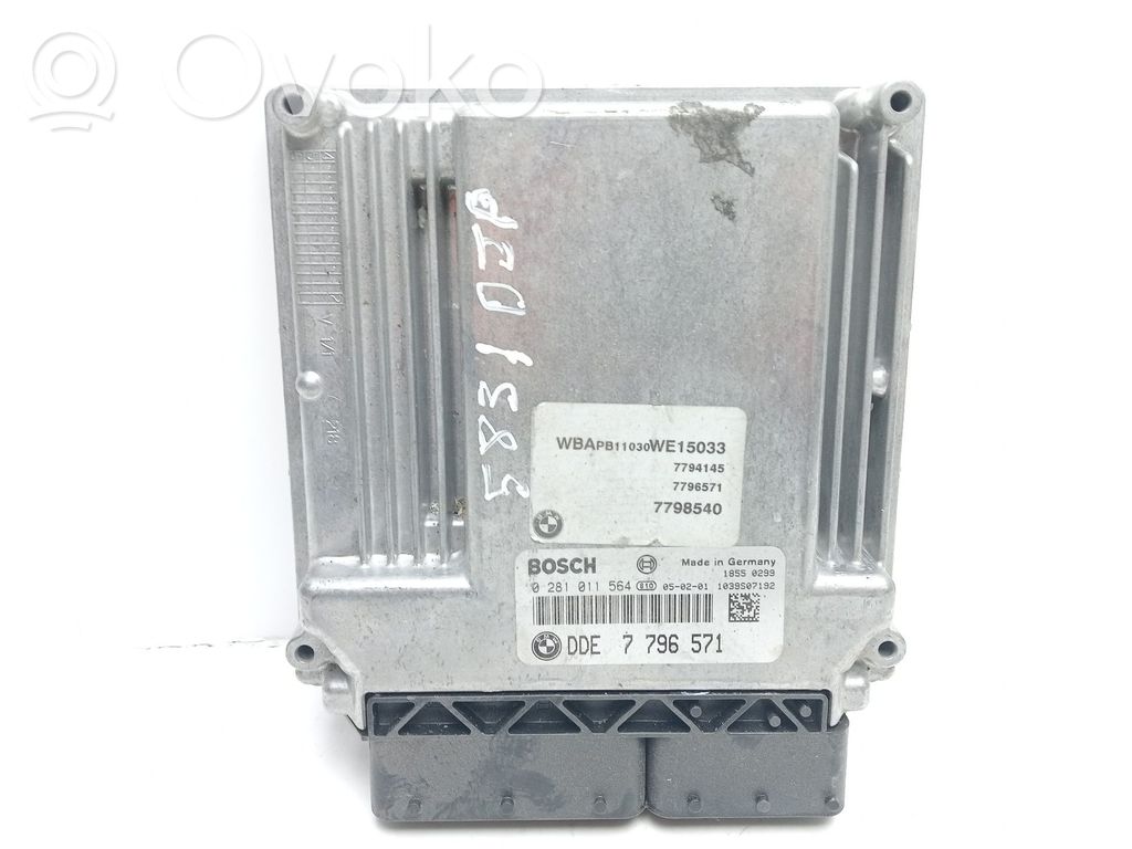 BMW X3 E83 Engine control unit/module 