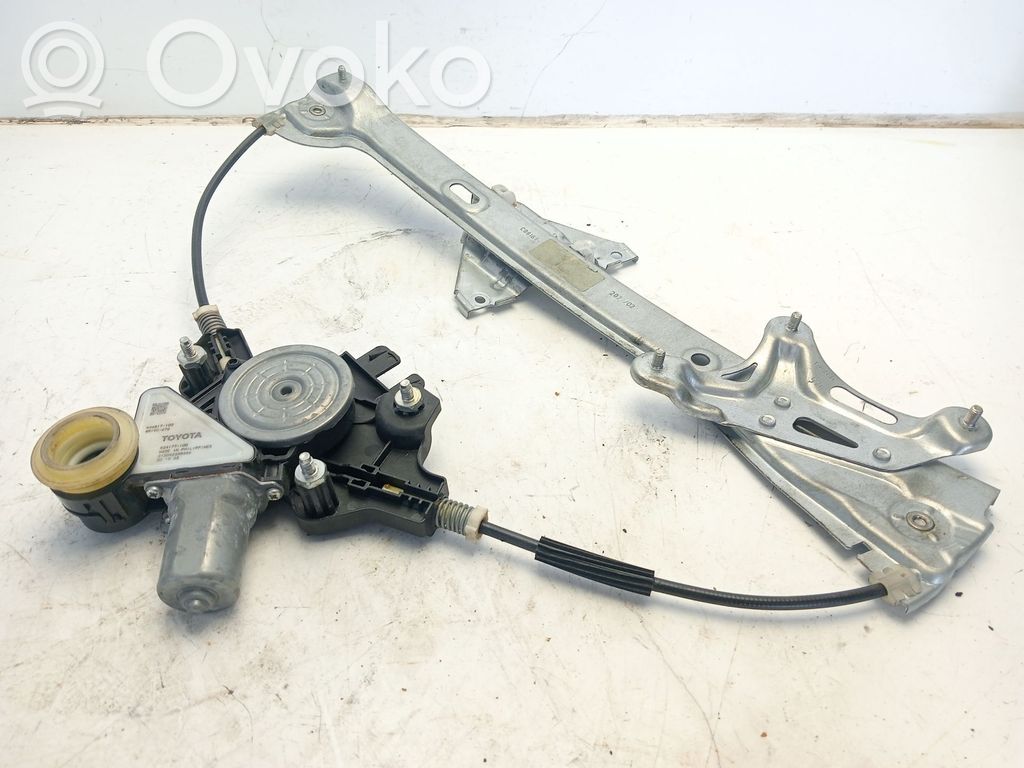 Toyota Corolla E160 E170 Manualny podnośnik szyby drzwi przednich 