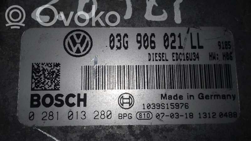 Seat Leon (1P) Unitate/modul de control motor 