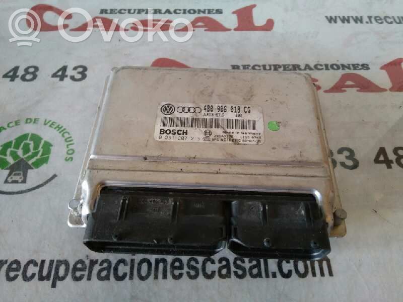 Engine control unit/module   4B0906018CG,0261207215,BOSCH