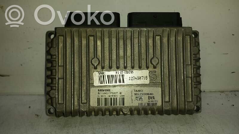 Citroen C5 Engine control unit/module 