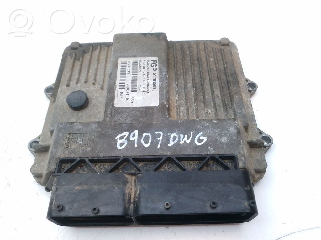 Fiat Grande Punto Engine control unit/module 