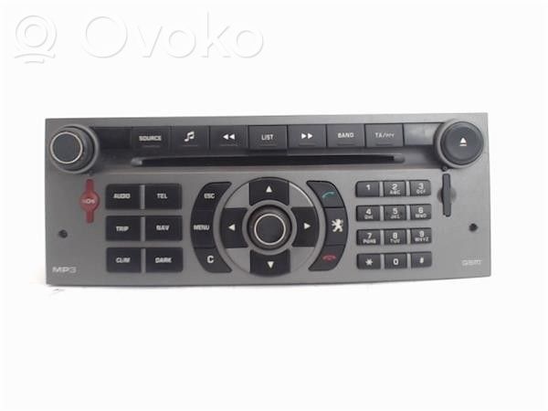 Peugeot 407 Unité de contrôle son HiFi Audio