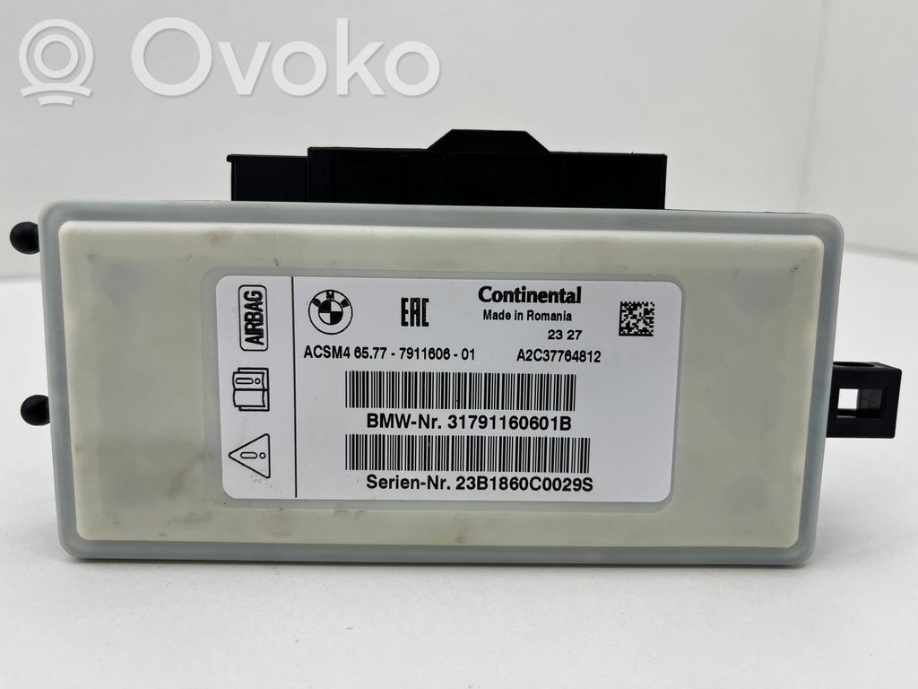 BMW X3 F25 Sterownik / Moduł Airbag 