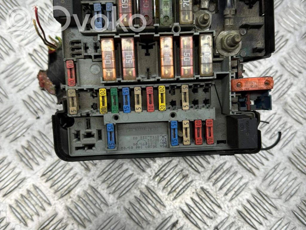 Citroen Xsara Picasso Juego de caja de fusibles 