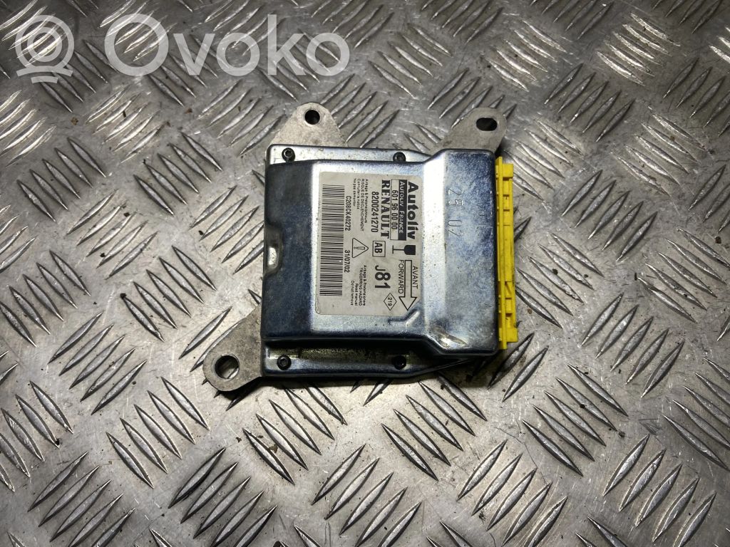 Sterownik / Moduł Airbag   8200241270,C208CK40272,601960000