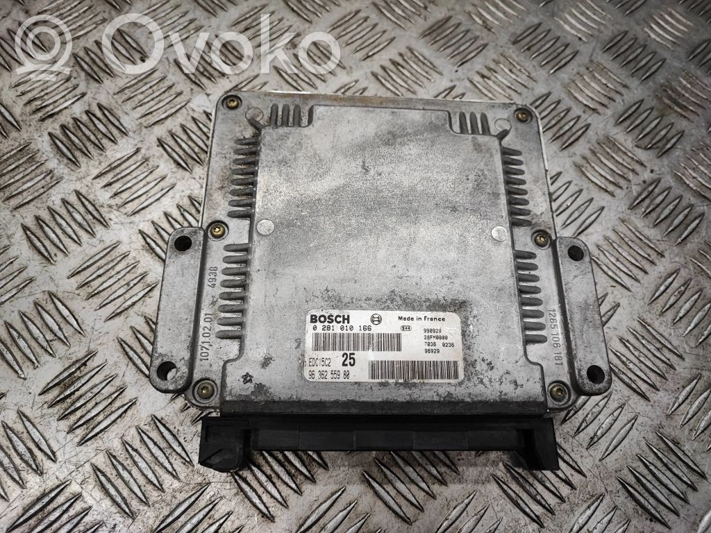 Engine control unit/module   0281010166,9636255980,EDC15C2