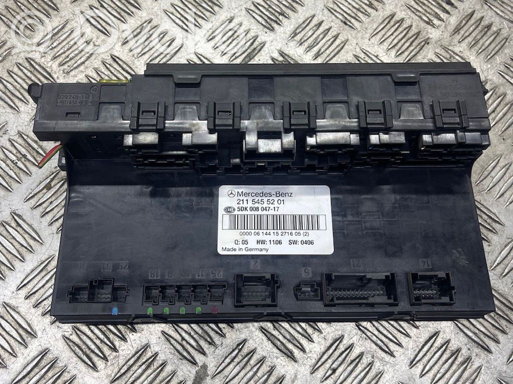 Mercedes-Benz E W211 SAM control unit 