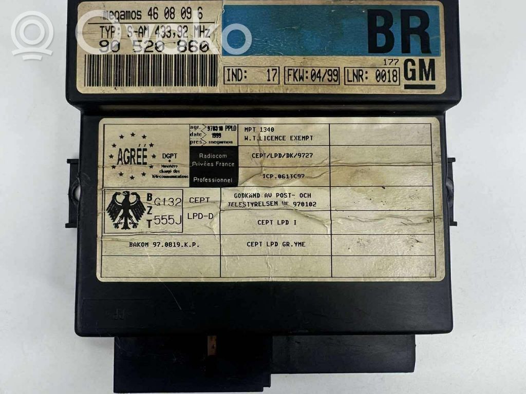 Module confort   4608096,SAM43392,90520860